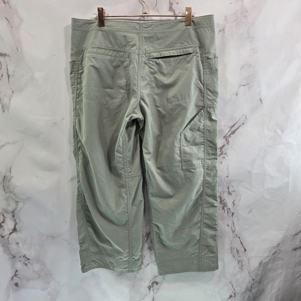 Mountain Hardwear Pants Womens 8 Capris Nylon Hiking Ripstop High Rise